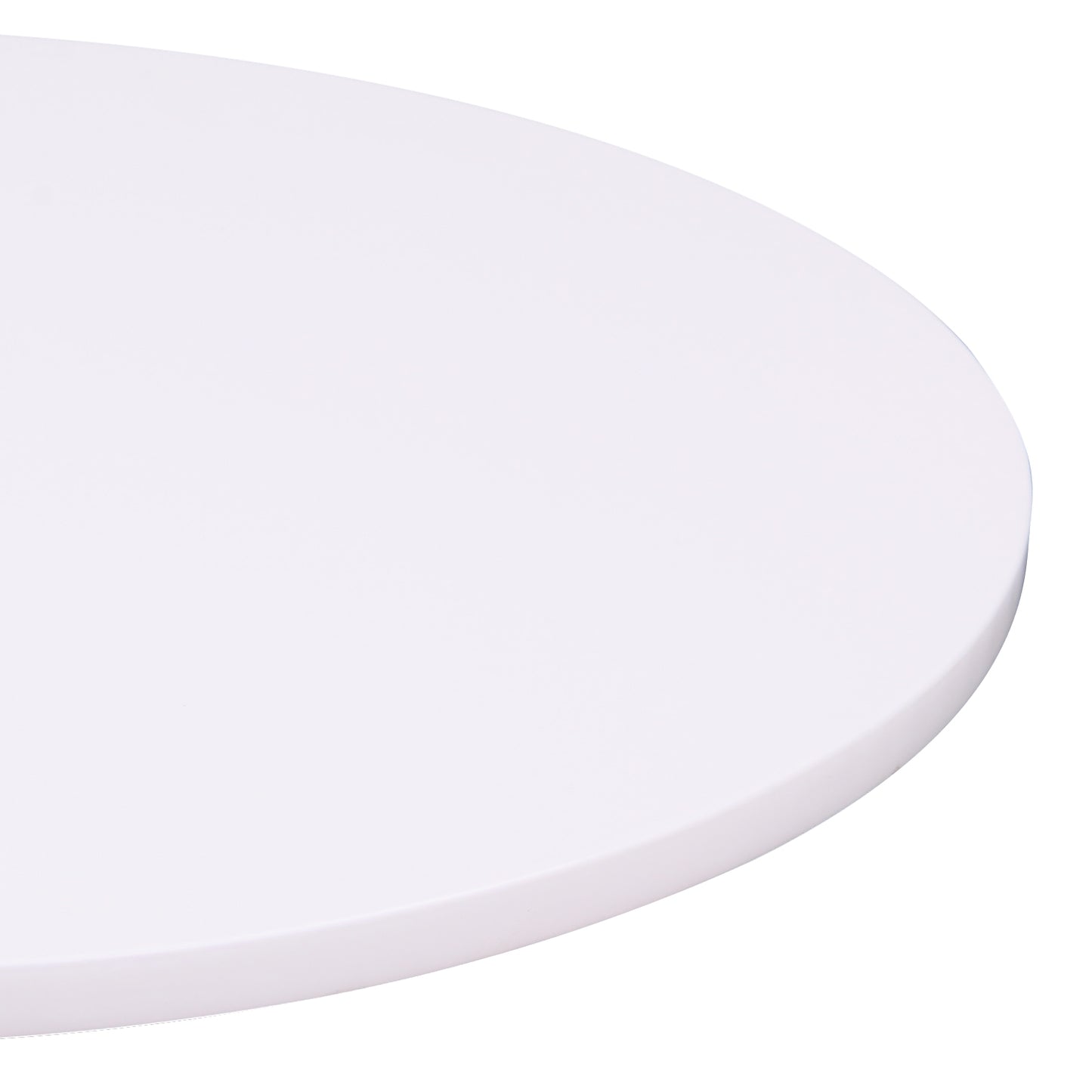 Bentley Adjustable Pub Table in White and Chrome Metal finish By Armen Living | Bar Tables | Modishstore - 3