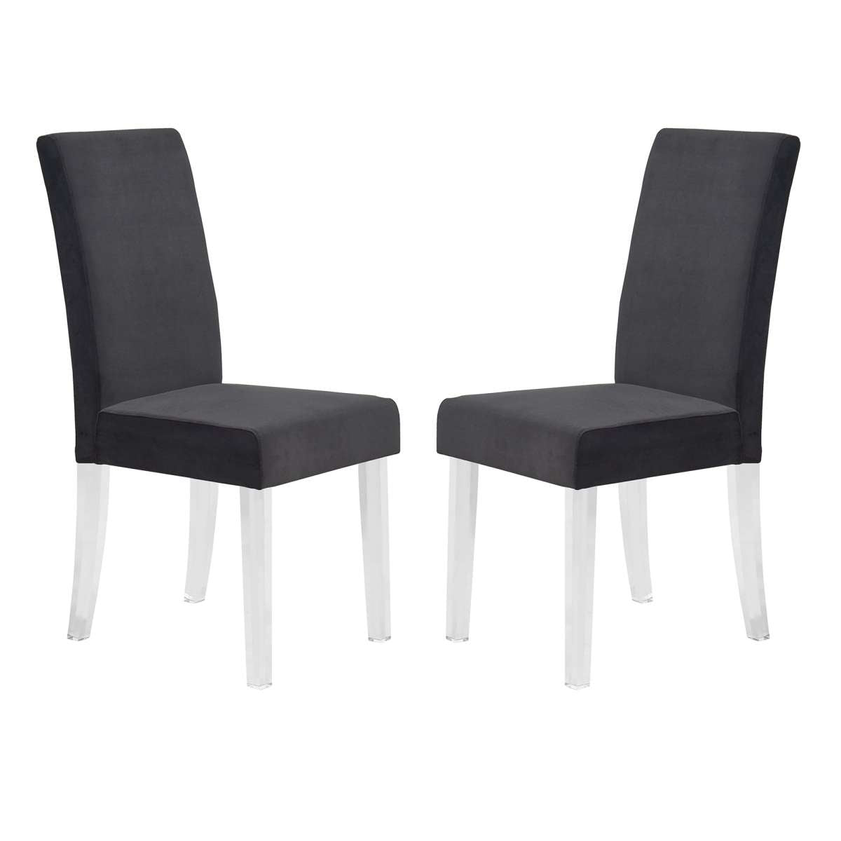 Dalia Modern and Contemporary Dining Chair Set of 2 By Armen Living | Dining Chairs | Modishstore