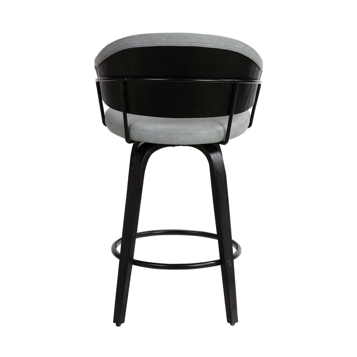 Doral 26" Barstool Brushed Wood By Armen Living | Bar Stools | Modishstore - 4