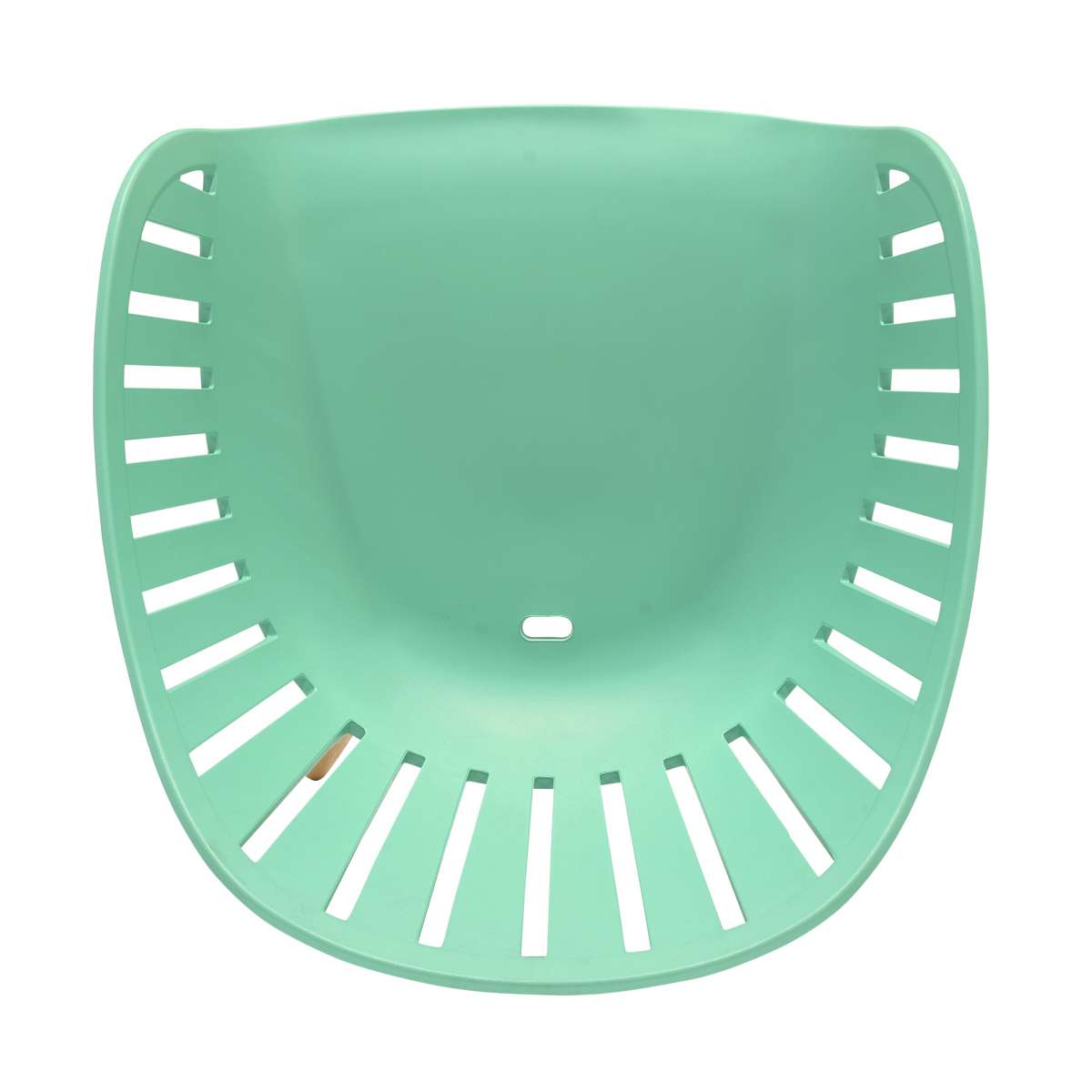 Nassau Outdoor Mint Green Dining Chair with Eucalyptus Wood Legs - Set of 2 By Armen Living | Outdoor Chairs | Modishstore - 6