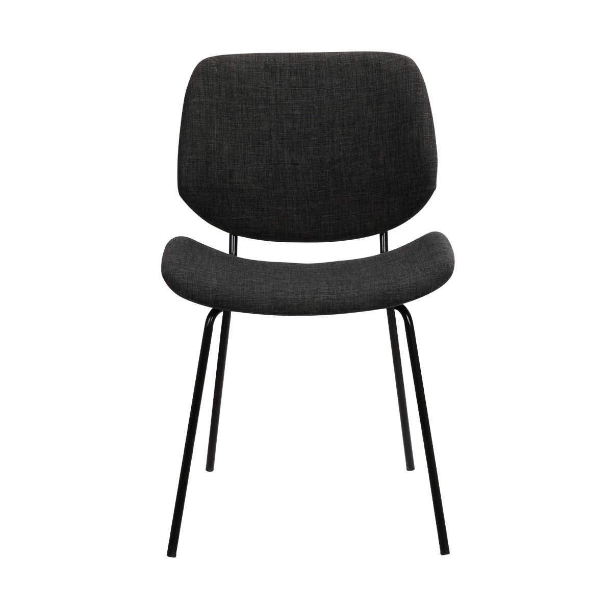 Quest Charcoal Modern Dining Accent Chair By Armen Living | Dining Chairs | Modishstore - 2