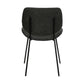 Quest Charcoal Modern Dining Accent Chair By Armen Living | Dining Chairs | Modishstore - 4
