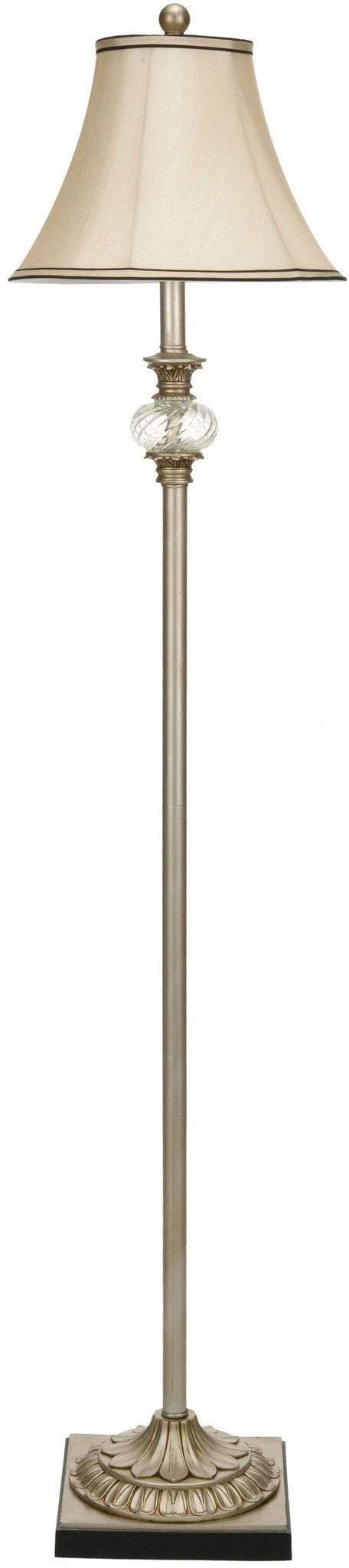 Safavieh Evelyn Crystal Ball Floor Lamp | Floor Lamps | Modishstore - 1