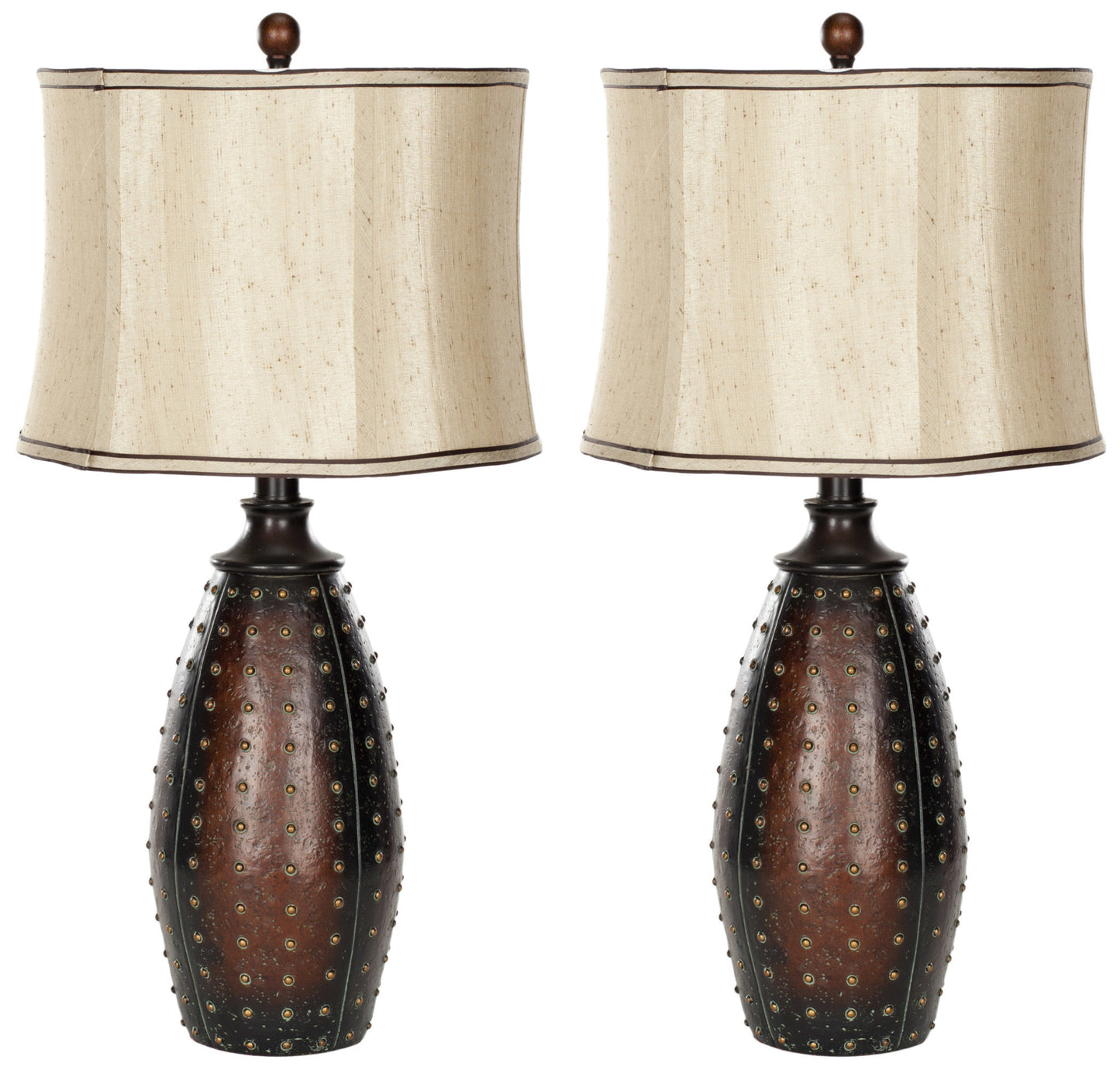 Safavieh Santa Fe Faux Leather Lamp | Table Lamps | Modishstore - 1
