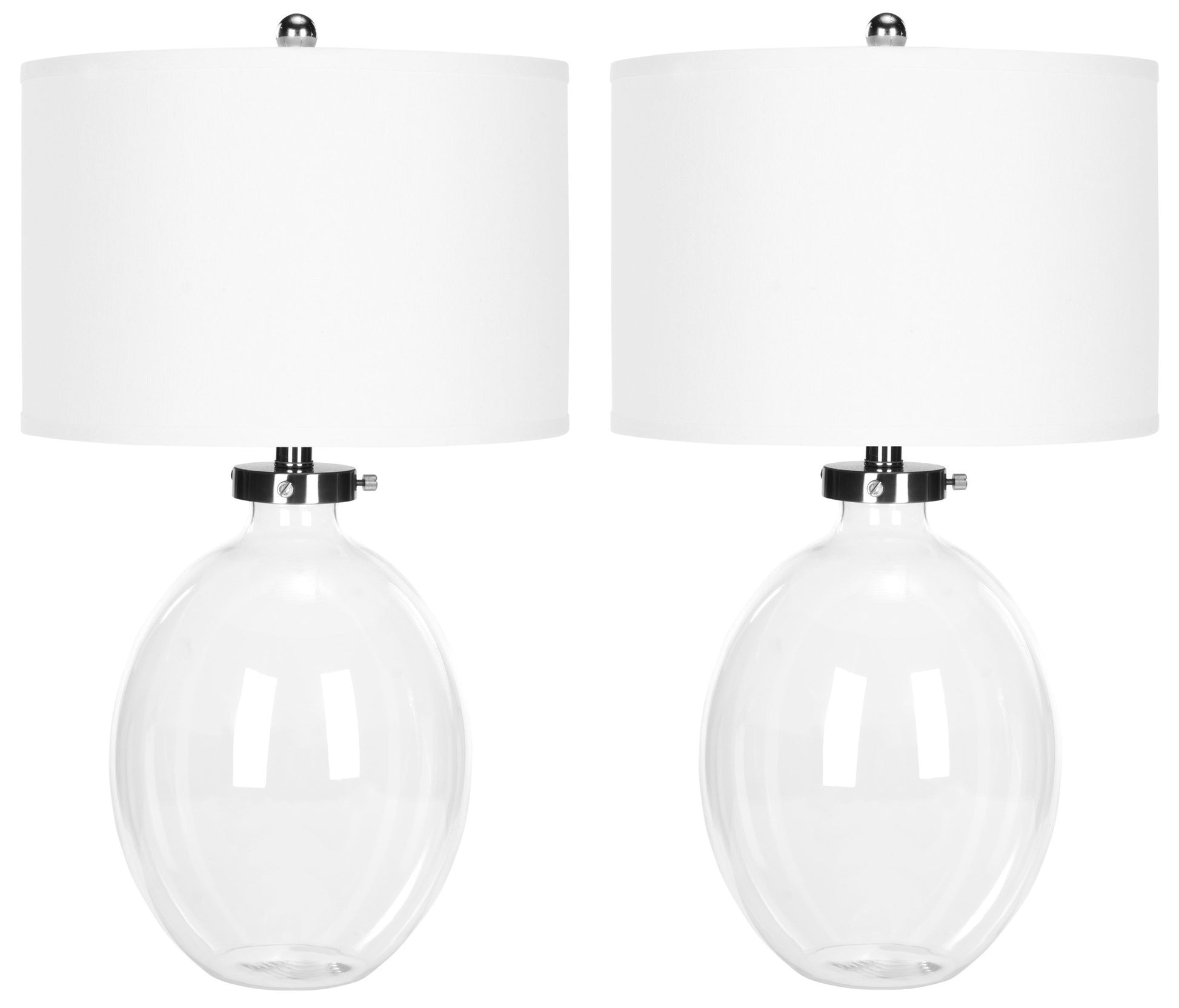 Safavieh Neville Clear Glass Table Lamp | Table Lamps |  Modishstore 