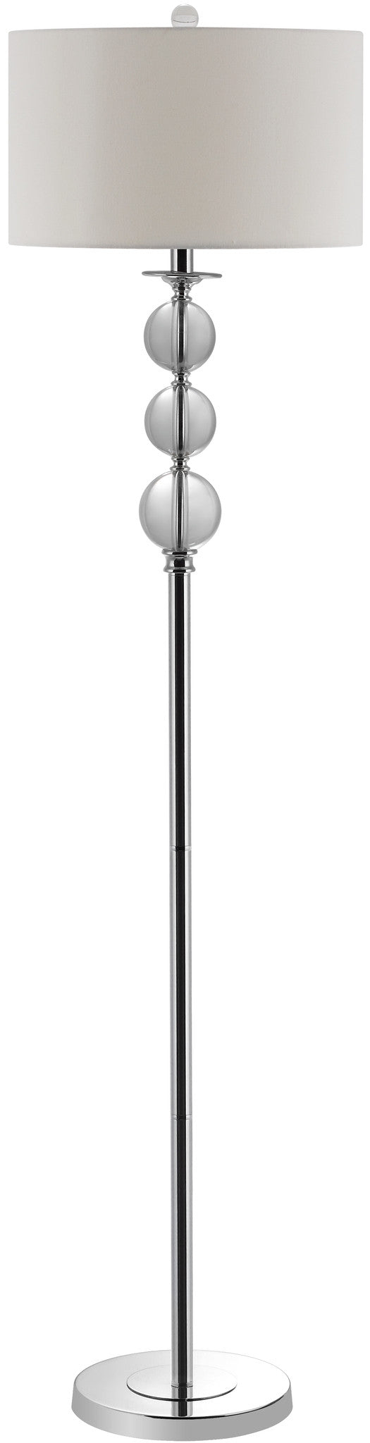 Safavieh Pippa Glass Globe Floor Lamp | Floor Lamps | Modishstore - 1