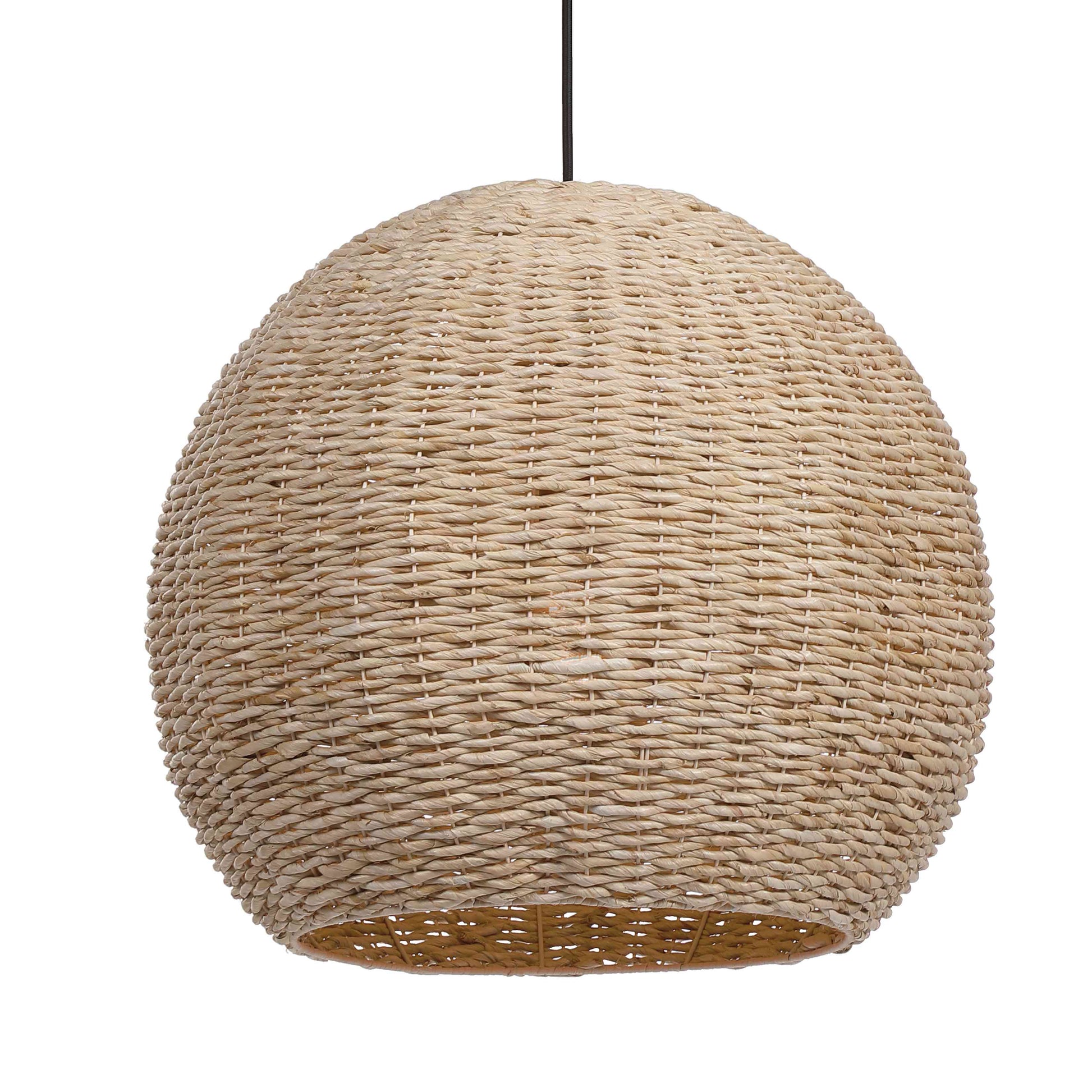 Uttermost  Seagrass 1 Light Dome Pendant | Pendant Lamps | Modishstore - 3