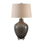 Uttermost Adria Transparent Gray Glass Lamp | Modishstore | Table Lamps-3