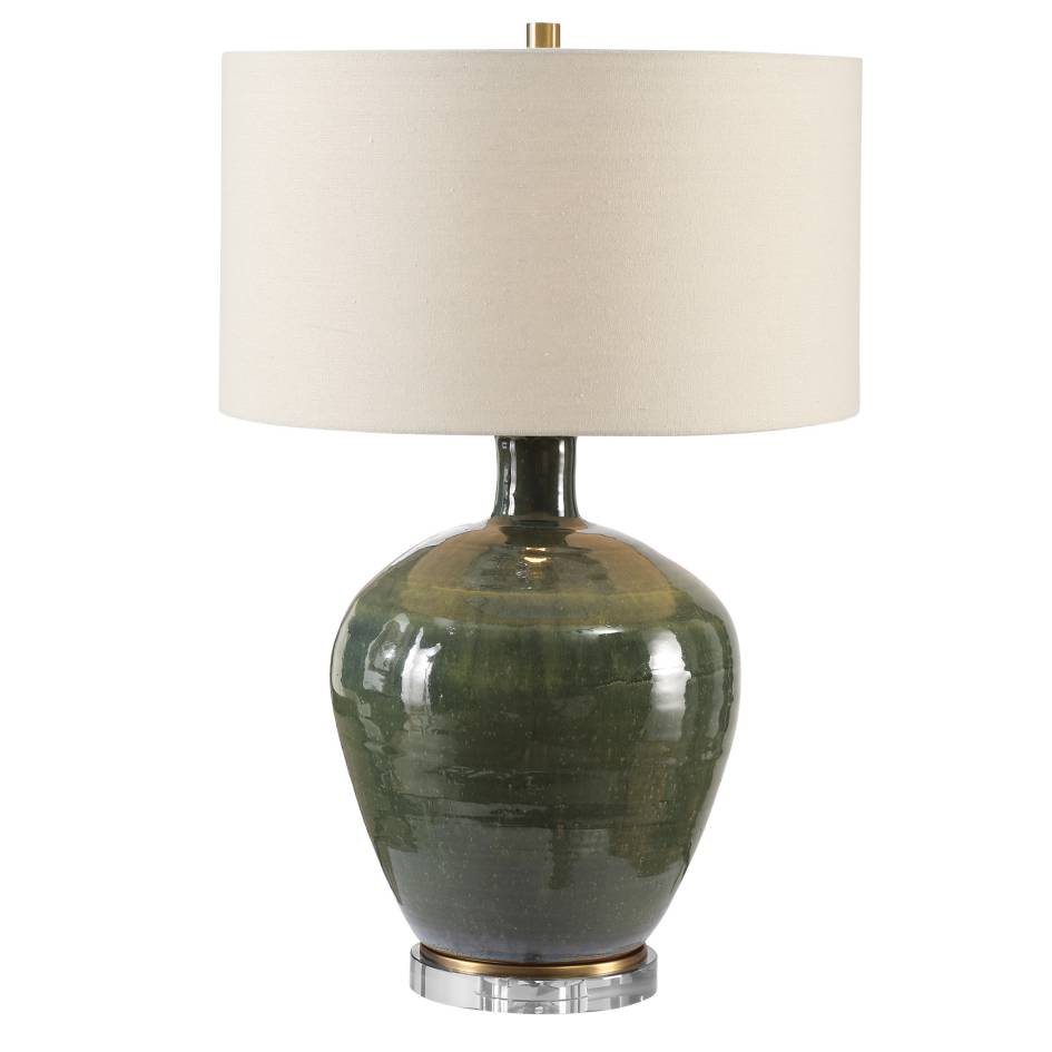 Uttermost Elva Emerald Table Lamp | Modishstore | Table Lamps-2