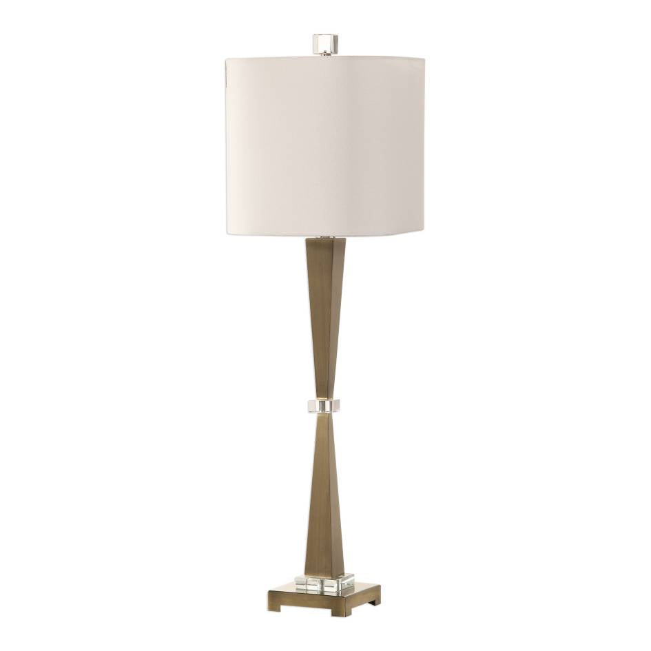 Uttermost Niccolai Antiqued Nickel Lamp | Modishstore | Table Lamps-3