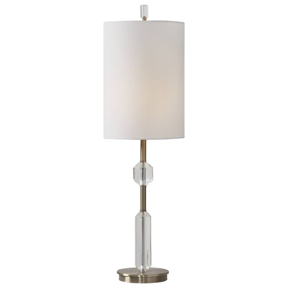 Uttermost Margo Cut Crystal Buffet Lamp | Modishstore | Table Lamps-4