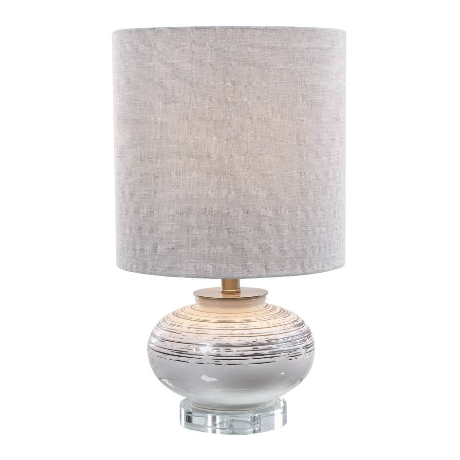 Uttermost Lenta Off-White Accent Lamp | Modishstore | Table Lamps-3