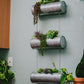 Cera Metal 3 Tiered Hanging Planter/Wall Planter | Planters, Troughs & Cachepots | Modishstore-3