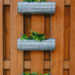 Cera Metal 3 Tiered Hanging Planter/Wall Planter | Planters, Troughs & Cachepots | Modishstore-4