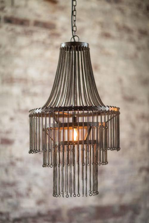 Vagabond Vintage Small Chain Chandelier - II | Modishstore | Chandeliers