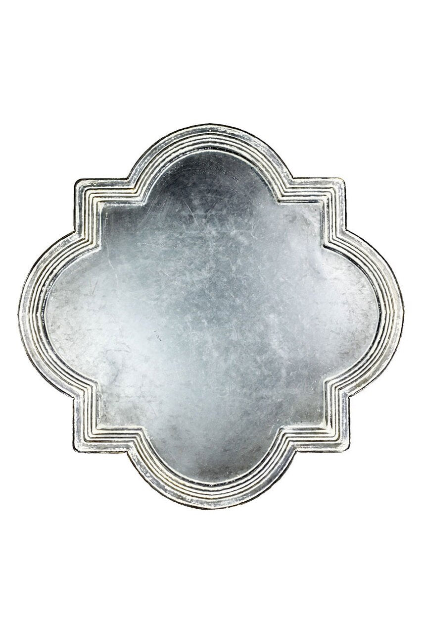 Galvanized Quatrefoil Memo Board | Modishstore | Wall Decor-2