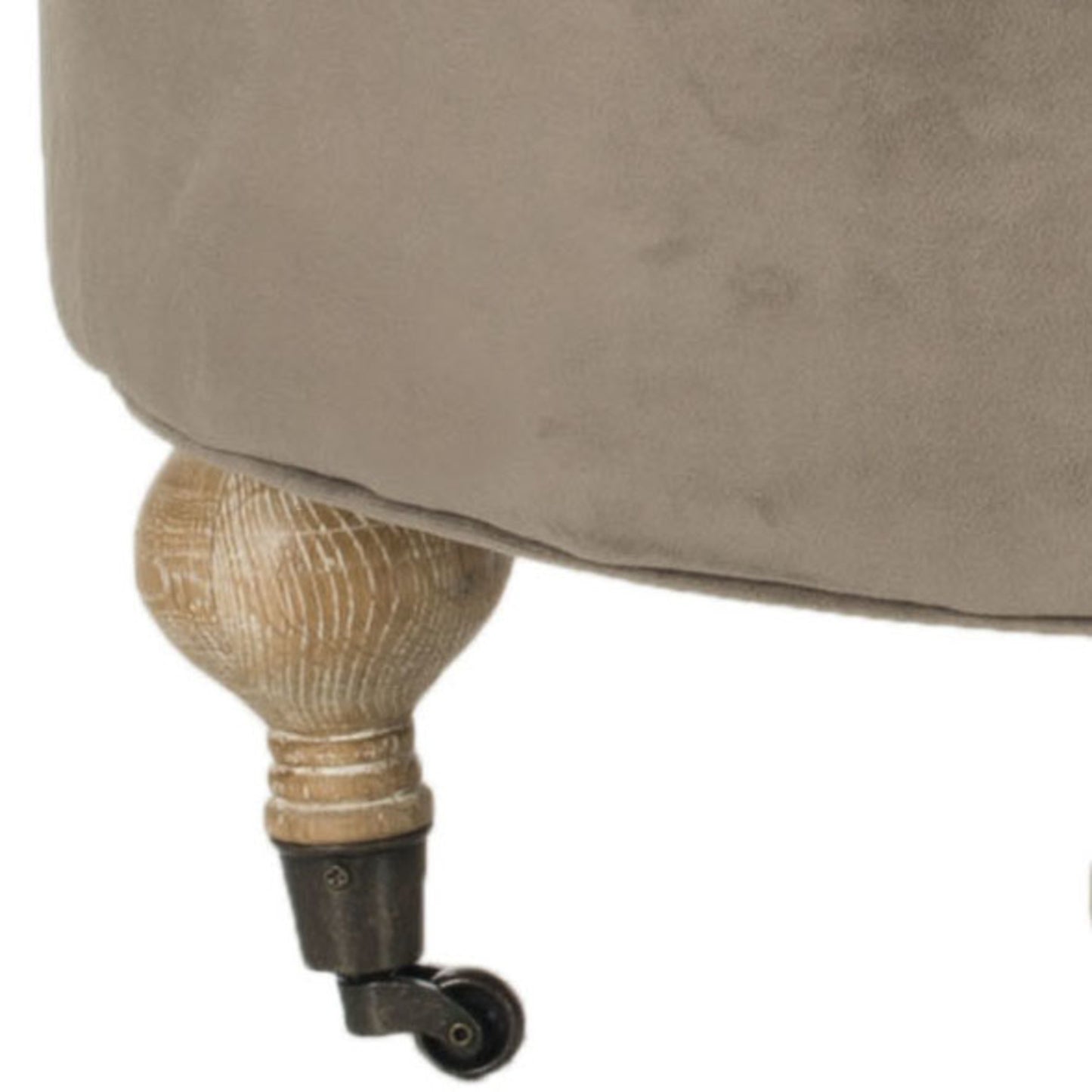 Safavieh Clara Tufted Round Ottoman | Ottomans | Modishstore - 18