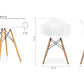 32" Round Eiffel Dining Table Set By Modholic | Dining Sets | Modishstore - 3