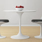 Tulip 36" Fiberglass Dining Table & Chairs 3Pc Set By Modholic | Dining Sets | Modishstore - 4