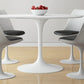 Tulip 48" Fiberglass Dining Table & Chairs 5Pc Set By Modholic | Dining Sets | Modishstore - 4