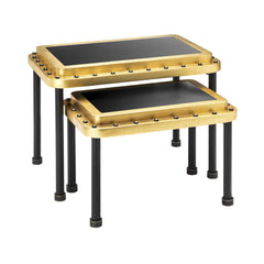 ACE Side Table M Gold Leaf By Authentic Models