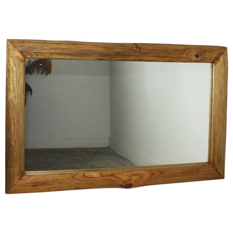 Haussmann Mirror Teak Rectangle 22" - Oak | Mirrors | Modishstore-4
