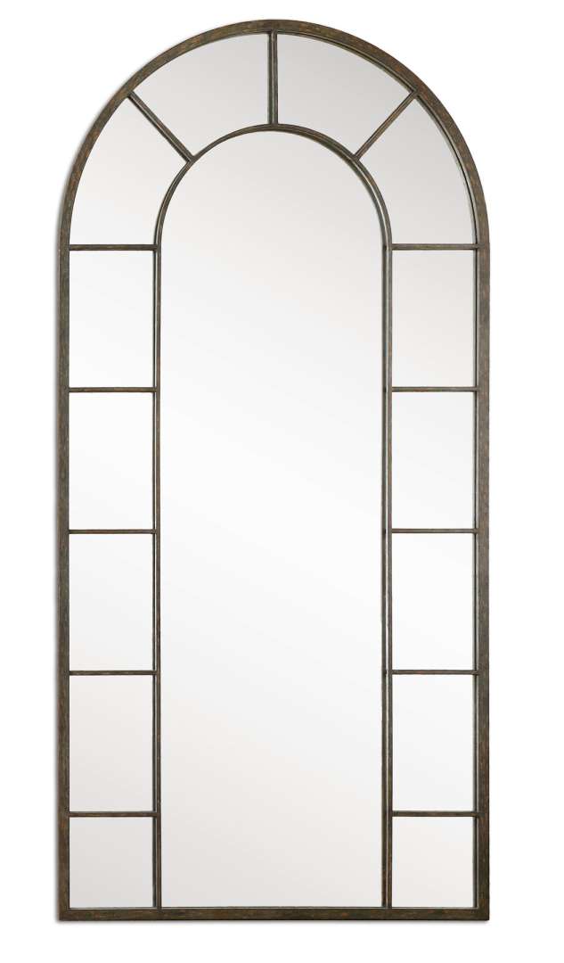 Uttermost Dillingham Black Arch Mirror | Mirrors | Modishstore - 2