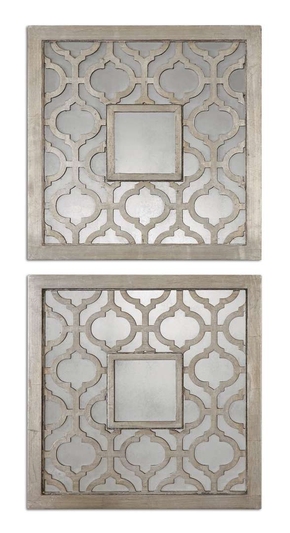 Uttermost Sorbolo Squares Decorative Mirror Set/2 | Mirrors | Modishstore - 2