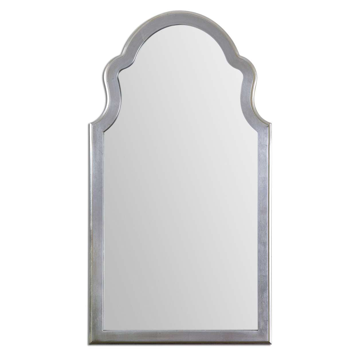 Uttermost Brayden Arched Silver Mirror | Mirrors | Modishstore - 2