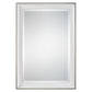 Uttermost Lahvahn White Silver Mirror | Mirrors | Modishstore - 2