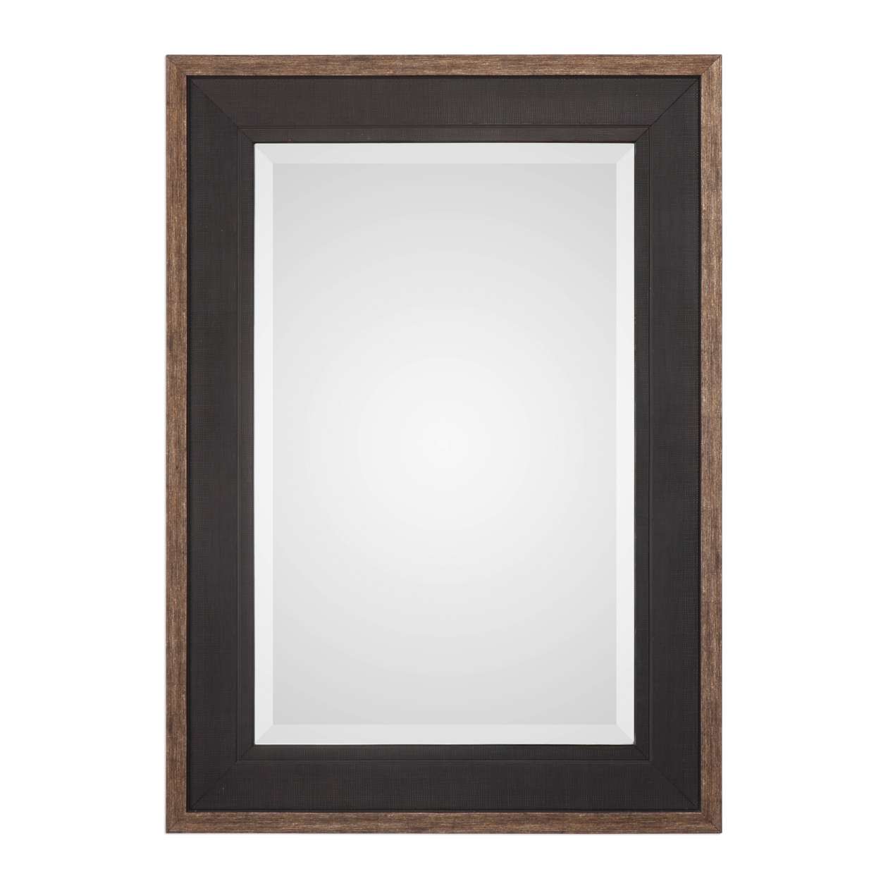 Uttermost Staveley Rustic Black Mirror | Mirrors | Modishstore - 4