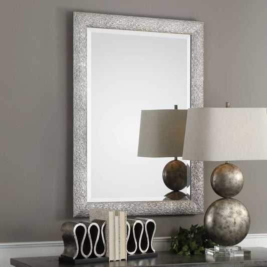 Uttermost Mossley Metallic Silver Mirror | Mirrors | Modishstore