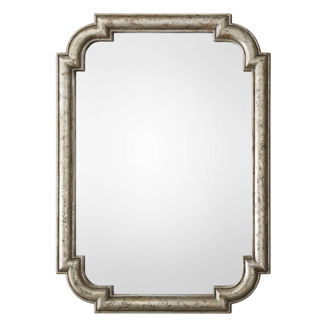 Uttermost Calanna Antique Silver Mirror | Mirrors | Modishstore - 3