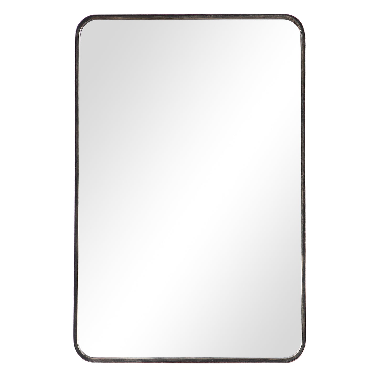 The rounded corners of this metal frame By Modish Store | Mirrors | Modishstore - 2