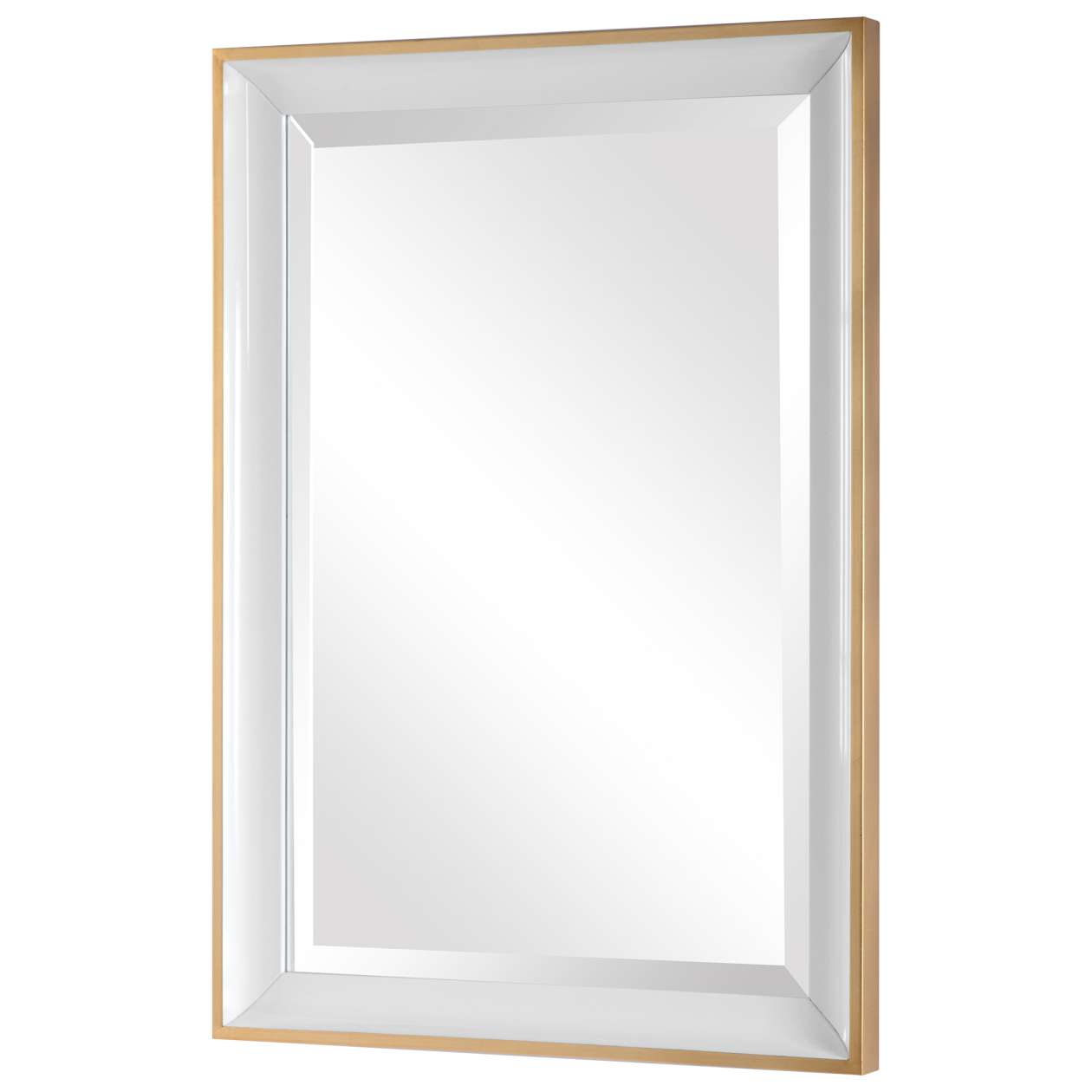 Uttermost Gema White Mirror | Mirrors | Modishstore