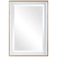 Uttermost Gema White Mirror | Mirrors | Modishstore - 2
