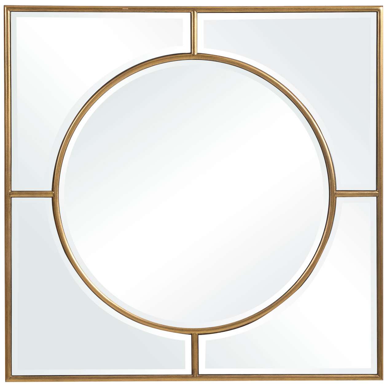 Uttermost Stanford Gold Square Mirror | Mirrors | Modishstore - 4