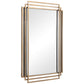 Uttermost Amherst Brushed Gold Mirror | Mirrors | Modishstore - 5