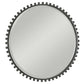 Uttermost Taza Round Iron Mirror | Mirrors | Modishstore - 3