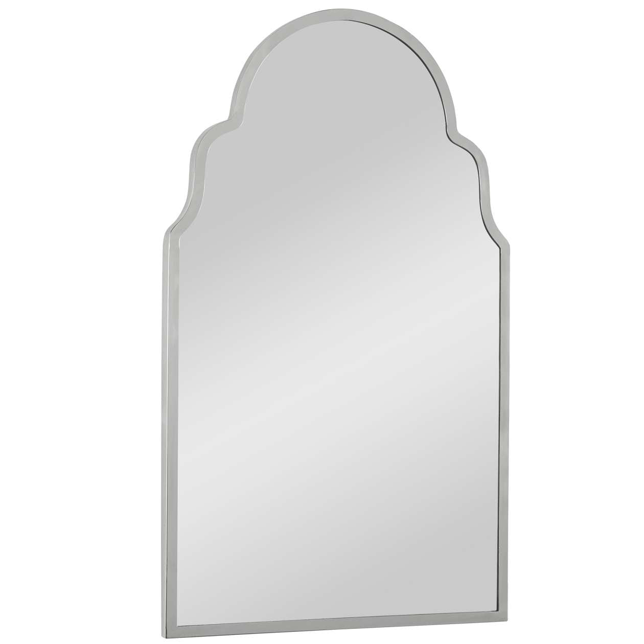 Uttermost Brayden Nickel Arch Mirror | Mirrors | Modishstore - 3
