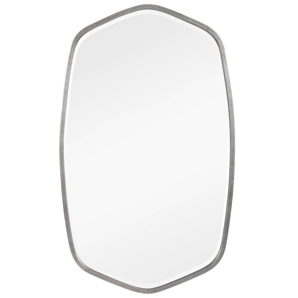 Uttermost Duronia Brushed Silver Mirror | Mirrors | Modishstore - 3