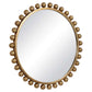 Uttermost Cyra Gold Round Mirror | Mirrors | Modishstore - 5