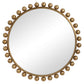 Uttermost Cyra Gold Round Mirror | Mirrors | Modishstore - 3