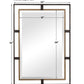 Uttermost Carrizo Gold & Bronze Rectangle Mirror | Mirrors | Modishstore - 4