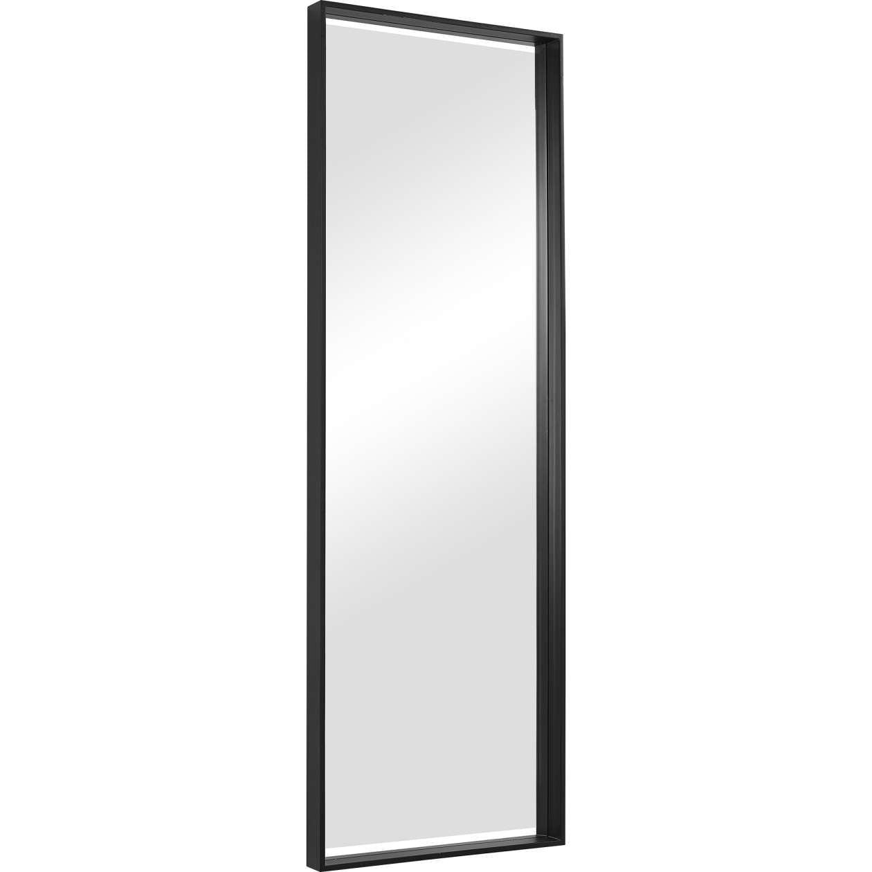 Uttermost Kahn Oversized Black Rectangular Mirror | Mirrors | Modishstore - 2