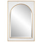 Uttermost Crisanta Gloss White Arch Mirror | Mirrors | Modishstore - 2