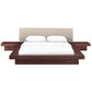 Freja 3 Piece Queen Fabric Bedroom Set By Modway - MOD-5492-WAL-BEI-SET | Bedroom Sets | Modishstore - 2