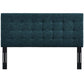 Modway Paisley Tufted Twin Upholstered Linen Fabric Headboard | Headboards | Modishstore-2