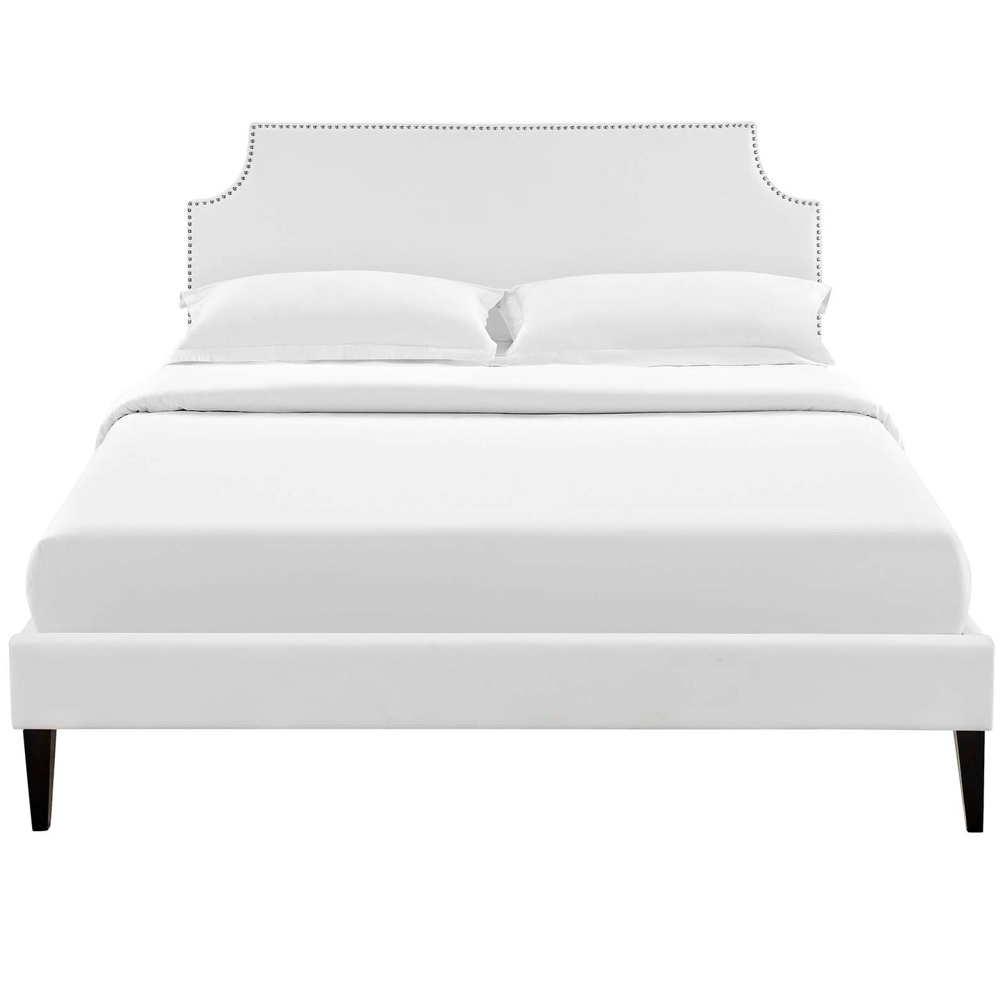 Modway Corene Queen Vinyl Platform Bed with Squared Tapered Legs - MOD-5954 | Beds | Modishstore - 10