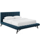 Modway Julia Queen Biscuit Tufted Upholstered Fabric Platform Bed | Beds | Modishstore-9